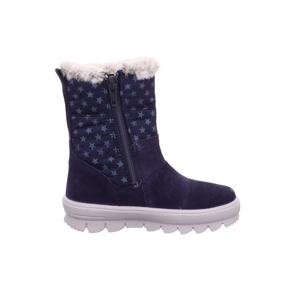 Superfit - Girls navy stars boot - Flavia