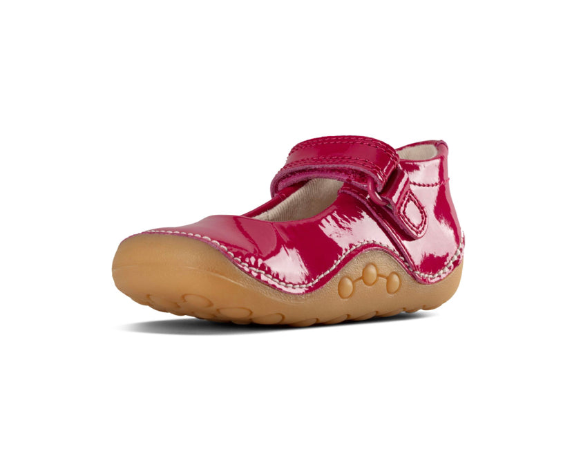 Clarks - Pre-Walker Pink Patent Leather - Tiny Mist T