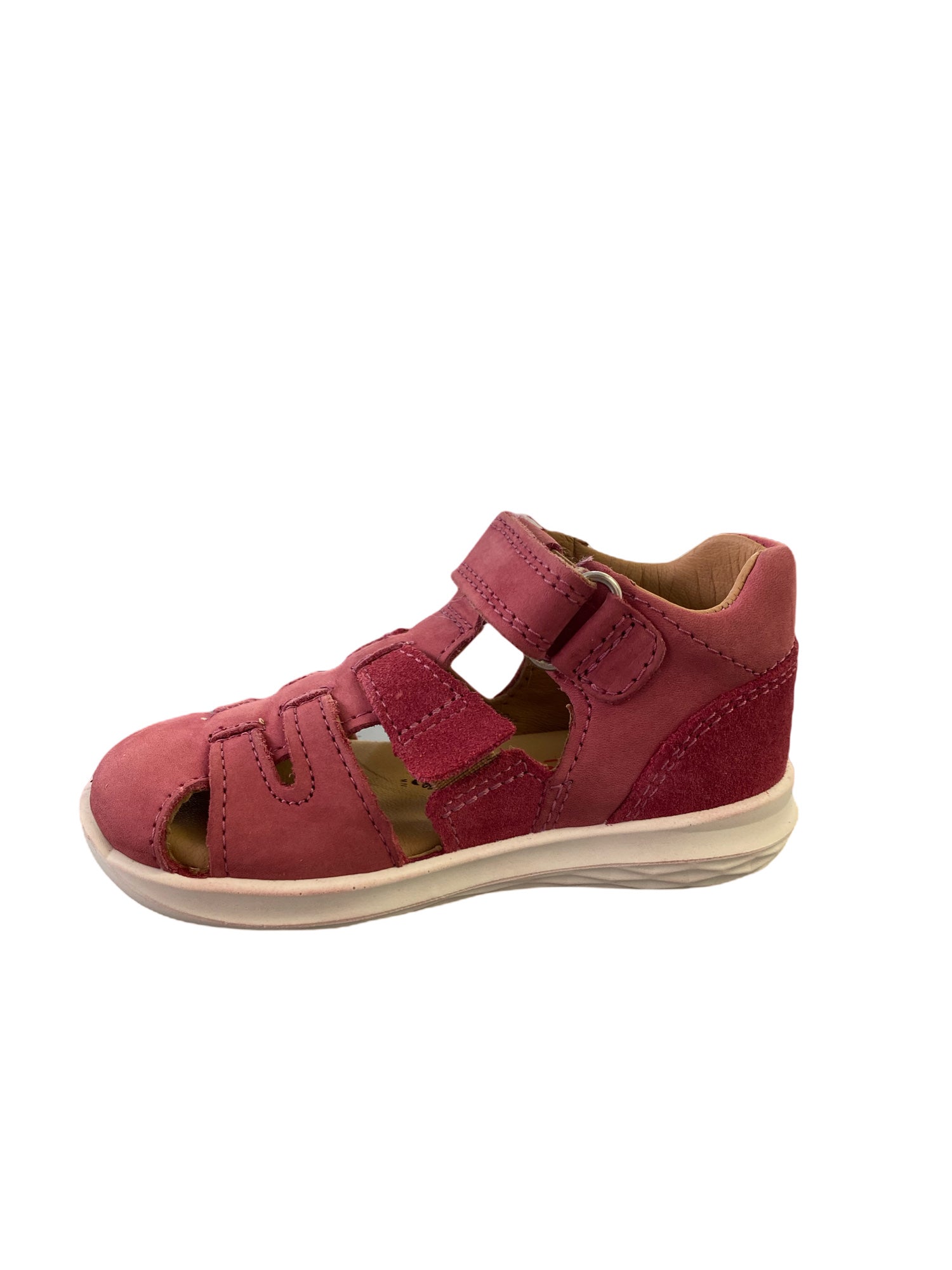 Superfit - Girls Pink Nubuck Sandal